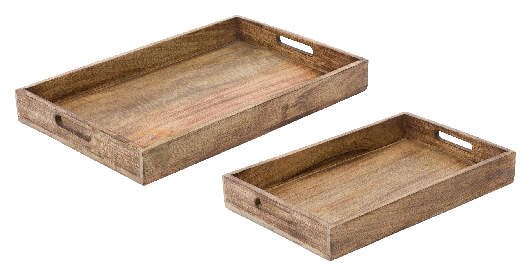 Melrose International Decorative Wooden Trays Set of 2 | Cabela's